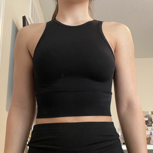 Halter Black Top - Picture 5 of 7